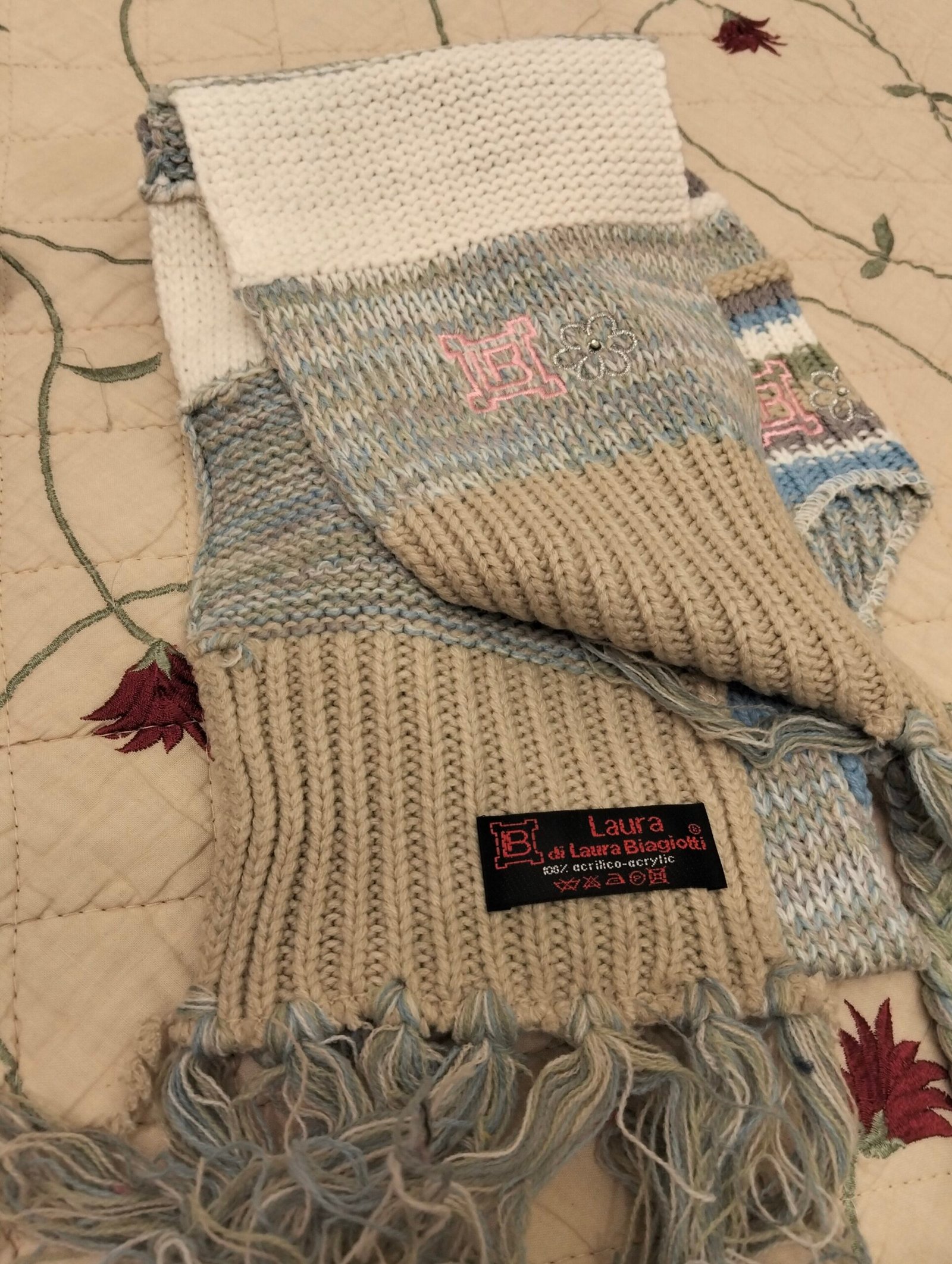 Set invernale bambino: cappello + sciarpa in maglia - immagine 4